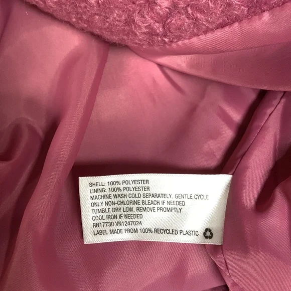 Women’s A New Day Cherry Blush Soft Long Coat - Picture 5 of 5